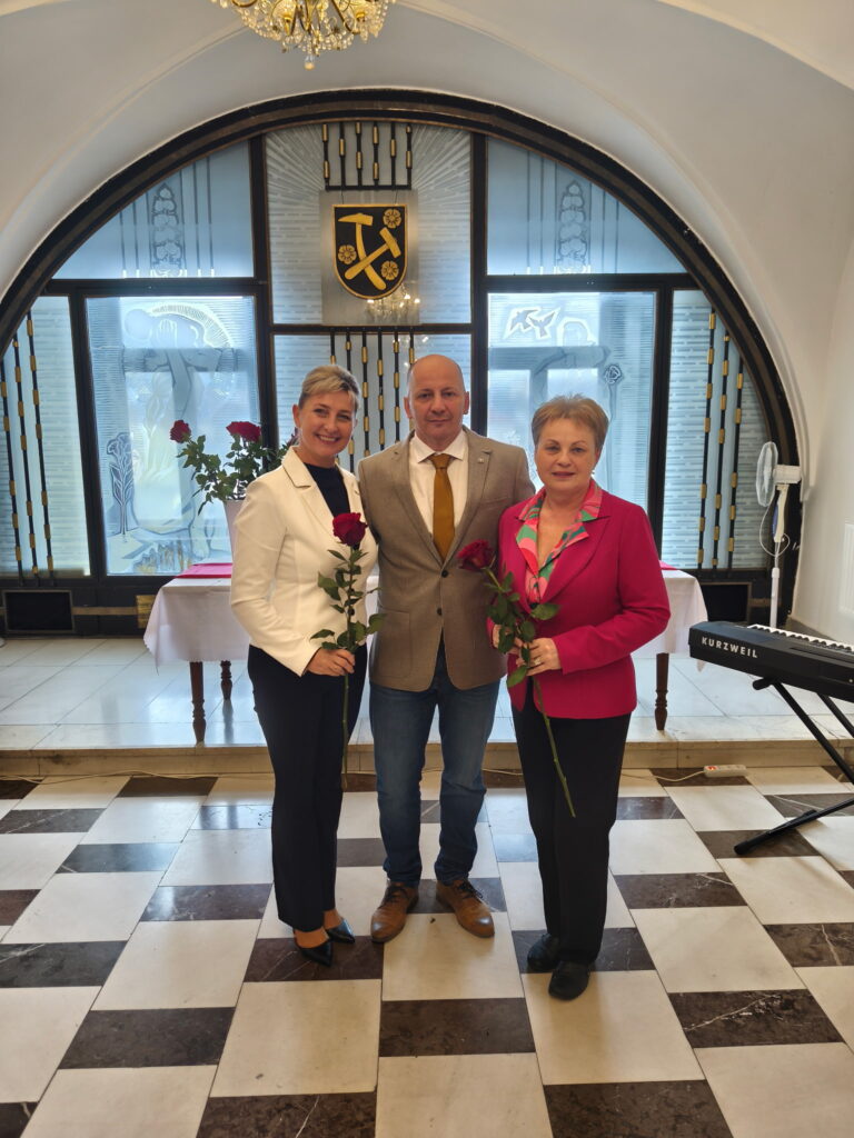 Ďakovný list ku Dňu učiteľov od mesta Rožňava